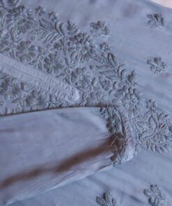 Alternative view of Aayat Grey Rayon Kurta Pant set