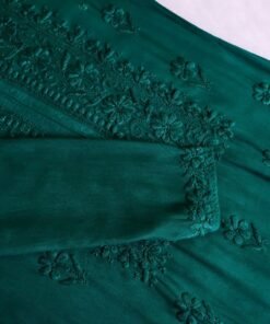 Alternative view of Aayat Teal Green Rayon Kurta Pant set