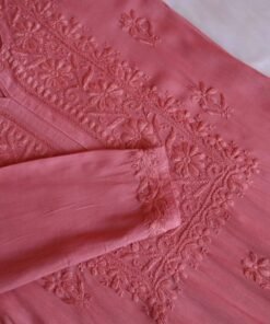 Alternative view of Aayat Rose Brown Rayon Kurta Pant set