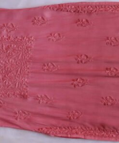 Aayat Rose Brown Rayon Kurta Pant set - Image 4