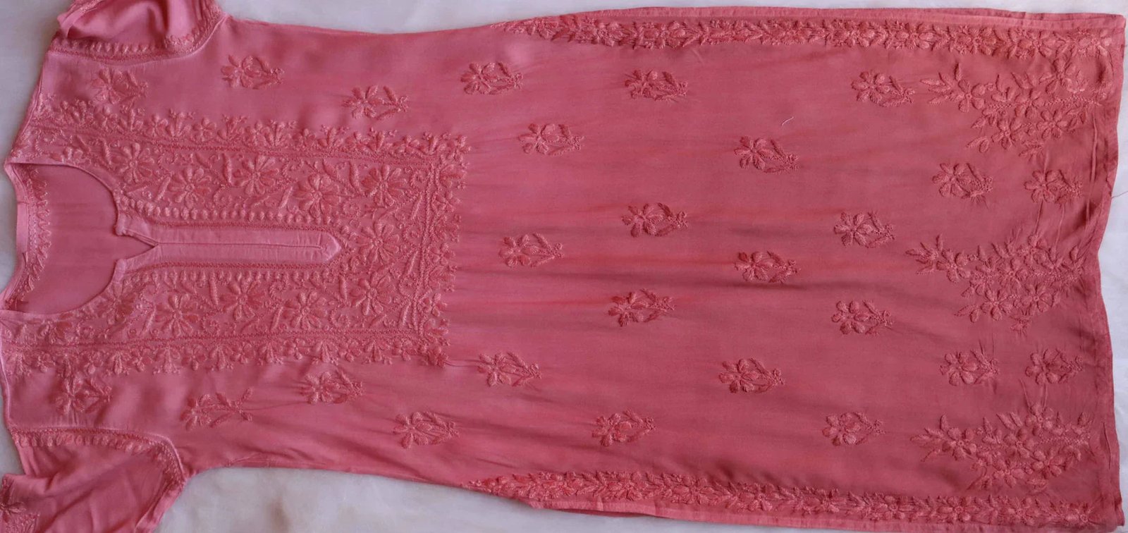 Aayat Rose Brown Rayon Kurta Pant set - Image 4
