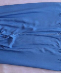 Aayat Ice Blue Rayon Kurta Pant set - Image 6