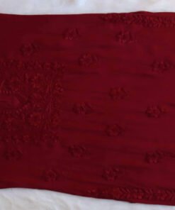 Aayat Maroon Rayon Kurta Pant set - Image 4